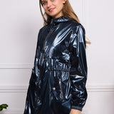 Parka imperméable à effet irisé Livia