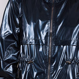 Parka imperméable à effet irisé Livia