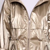 Parka imperméable à effet irisé Livia