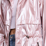 Parka imperméable à effet irisé Livia