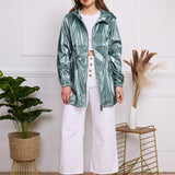 Parka imperméable à effet irisé Livia