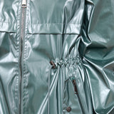 Parka imperméable à effet irisé Livia