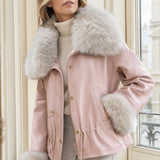 Veste similicuir fourree Ariane