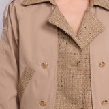 Veste style trench Mila