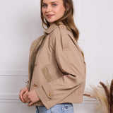 Veste style trench Mila