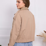 Veste style trench Mila