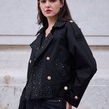 Veste style trench Mila