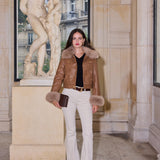 Veste en similicuir Naïs