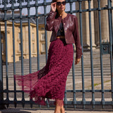 Veste en similicuir Célia