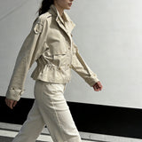 Veste trench courte Adèle