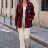 Trench oversize tweed Alma