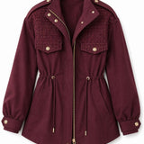 Trench oversize tweed Alma
