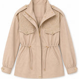 Trench oversize tweed Alma