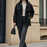 Trench oversize tweed Alma