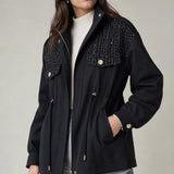 Trench oversize tweed Alma