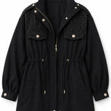 Trench oversize tweed Alma