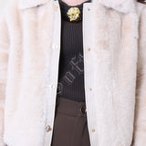 Veste effet fourrure courte Maddy