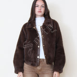 Veste effet fourrure courte Maddy