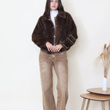 Veste effet fourrure courte Maddy