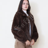 Veste effet fourrure courte Maddy