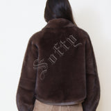 Veste effet fourrure courte Maddy