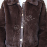 Veste effet fourrure courte Maddy