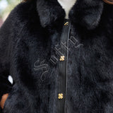 Veste effet fourrure courte Maddy