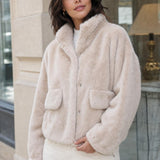 Blouson fausse fourrure Thaïs