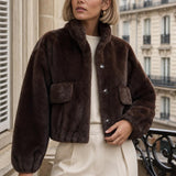 Blouson fausse fourrure Thaïs