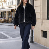 Blouson fausse fourrure Thaïs