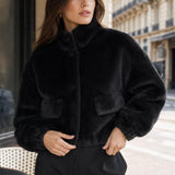 Blouson fausse fourrure Thaïs