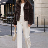 Blouson fausse fourrure Lison