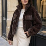 Blouson fausse fourrure Lison