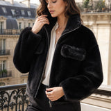 Blouson fausse fourrure Lison