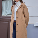Trench mi-long doublure liberty Maelis