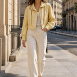 Veste similicuir souple Philippine