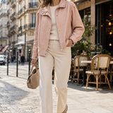Veste similicuir souple Philippine