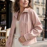 Veste similicuir souple Philippine