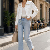 Veste courte coton Hélène
