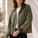Veste zippée contrastée Romy