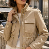 Veste courte col montant Fanny