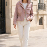 Veste courte col montant Fanny