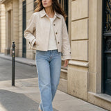 Trench court imperméable Nadège