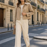 Trench court imperméable Nadège