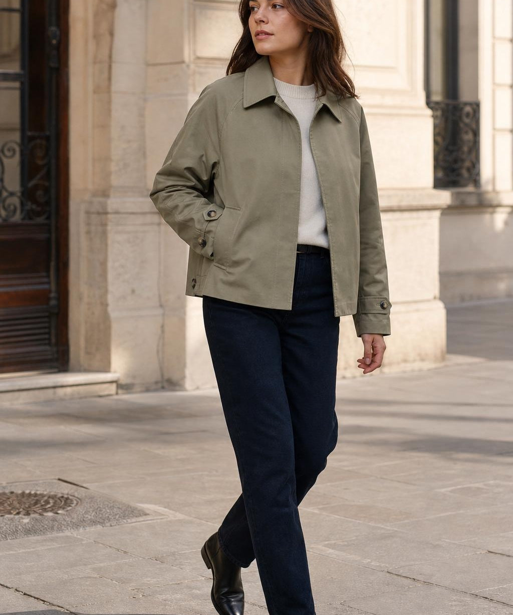 Trench court imperméable Nadège
