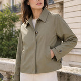 Trench court imperméable Nadège