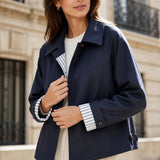 Trench court imperméable Nadège