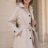 Trench imperméable capuche Célia