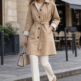 Trench imperméable capuche Célia