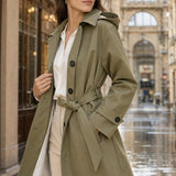Trench imperméable capuche Célia